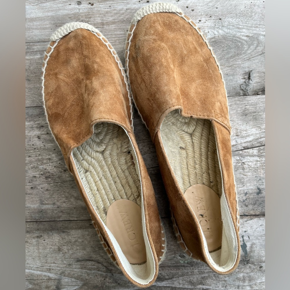 J Crew Suede Espadrilles W7
